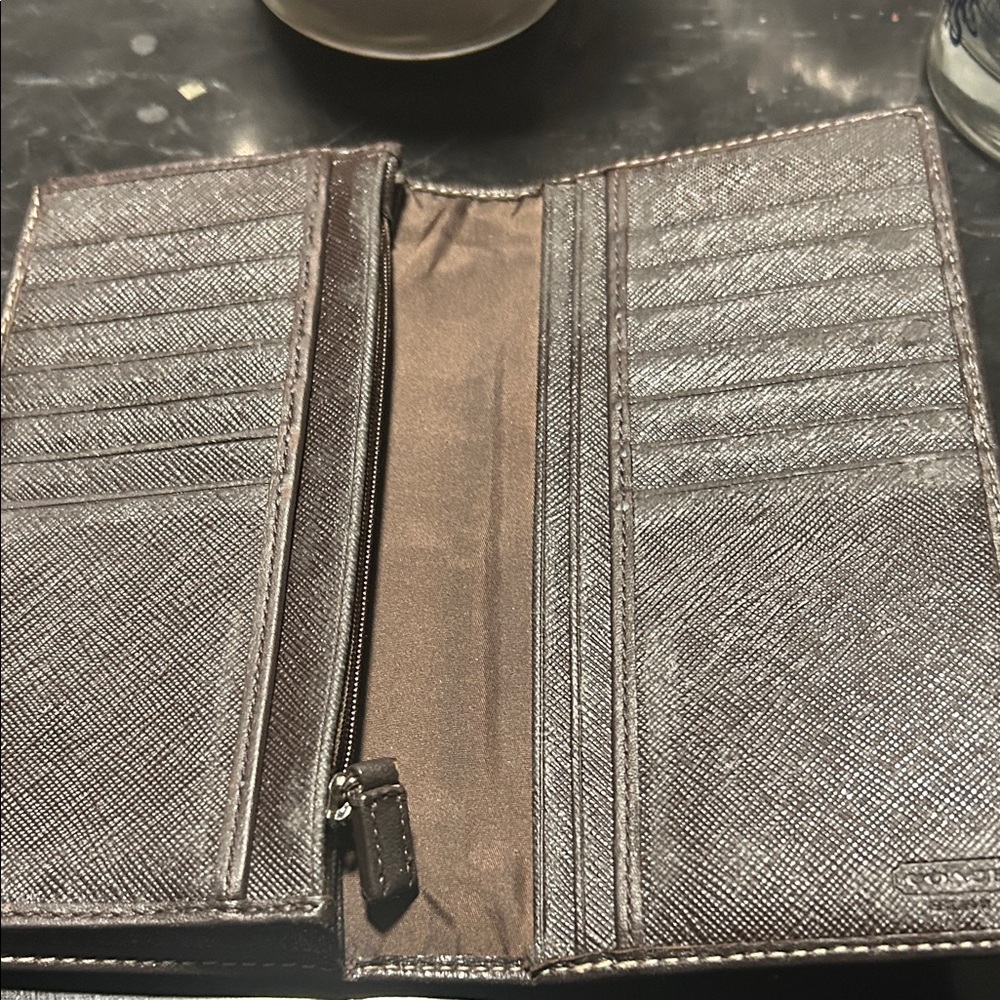 Coach Signature Slim Envelope Wallet-Classic Monogram - Picture 3 of 3